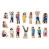 How Am I Feeling Today? Wooden People Blocks - 15pcs