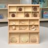 Wooden Discovery Boxes 14" x 6" - Set of 3