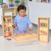 Wooden Discovery Boxes 14" x 6" - Set of 3