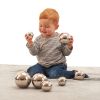 Sensory Reflective Sound Balls - Silver Set of 7