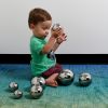 Sensory Reflective Sound Balls - Silver Set of 7
