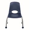 10" Stack Chair with Ball Glides, 6-Piece