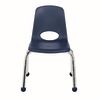 12" Stack Chair with Ball Glides, 6-Pack
