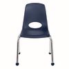 14" Stack Chair with Ball Glides, 6-Pack