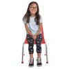 14" Stack Chair with Ball Glides, 6-Pack - Red