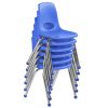16" Stack Chair with Ball Glides - Set of 6