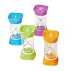 Set of 4 Sand Timers - 1, 2, 5, and 10 minutes