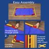 Children's Factory® Rectangle PlayPanel® Room Divider - Set of 3 - Blue
