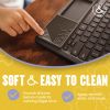 Silicone Sensory Laptop Mat – Gray