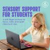 Silicone Sensory Laptop Mat – Gray