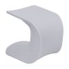 18" Wave Stool - Light Grey