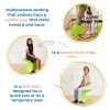 18" Wave Stool - Lime Green
