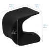 14" Wave Stool 2 Pack - Black