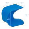 14" Wave Stool 2 Pack - Blue