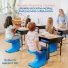 14" Wave Stool 2 Pack - Blue