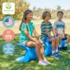 14" Wave Stool 2 Pack - Blue