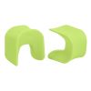 14" Wave Stool 2 Pack - Lime Green