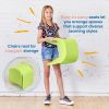 14" Wave Stool 2 Pack - Lime Green