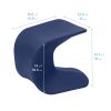 14" Wave Stool 2 Pack - Navy
