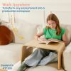 Bentwood Lap Desk – Portable Wooden Floor Desk for Flexible Learning