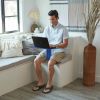 Surf Chair with Cushion - Blue