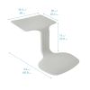 Surf Chair with Cushion - Light Grey