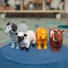 Magnetic Mix or Match Farm Animals – 4-Piece Magnetic Animal Set