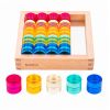 Gem Circles with Mirror Tray - 25 pieces