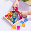Gem Circles with Mirror Tray - 25 pieces