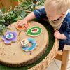 Who's Hiding? Garden Bugs and Animal - Eight 2-piece Puzzles
