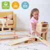 Wooden Hollow Blocks 18-Piece Set - Natural