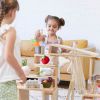 Wooden Hollow Blocks 18-Piece Set - Natural