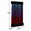 3ft Bubble Wall - Color Changing Lights - Wall Mounted