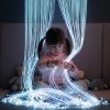 50 Strand Fiber Optic Light Curtain - 8 Color Settings