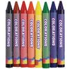 Colorations® Large Crayons - 8 Colors, Set of 400