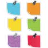 Bold and Bright Sticky Notes 3" Designer Cutouts