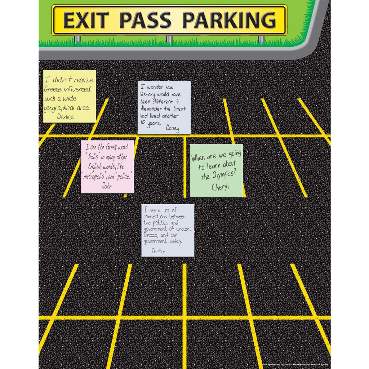 Exit Pass Parking Poster