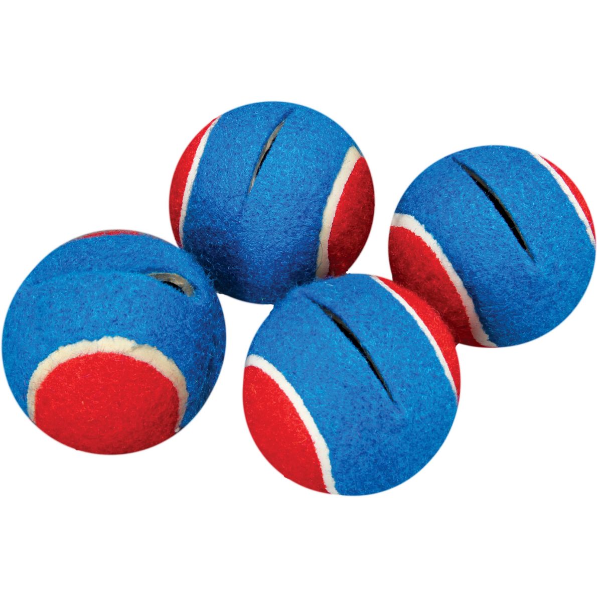 Quiet Chair StayPut Foot Covers Set Of 144 Red/Blue