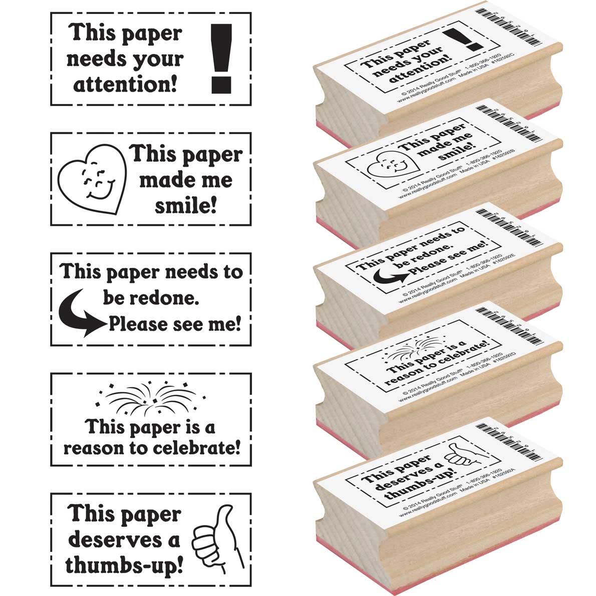 This Paper. . . Rubber Stamp Set