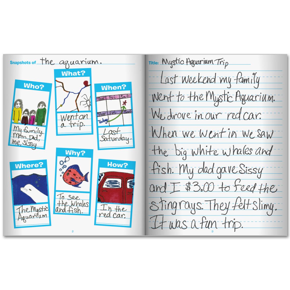 Personal Narrative Snapshots Journals