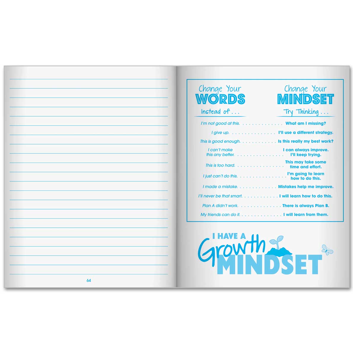 Growth Mindset Journals