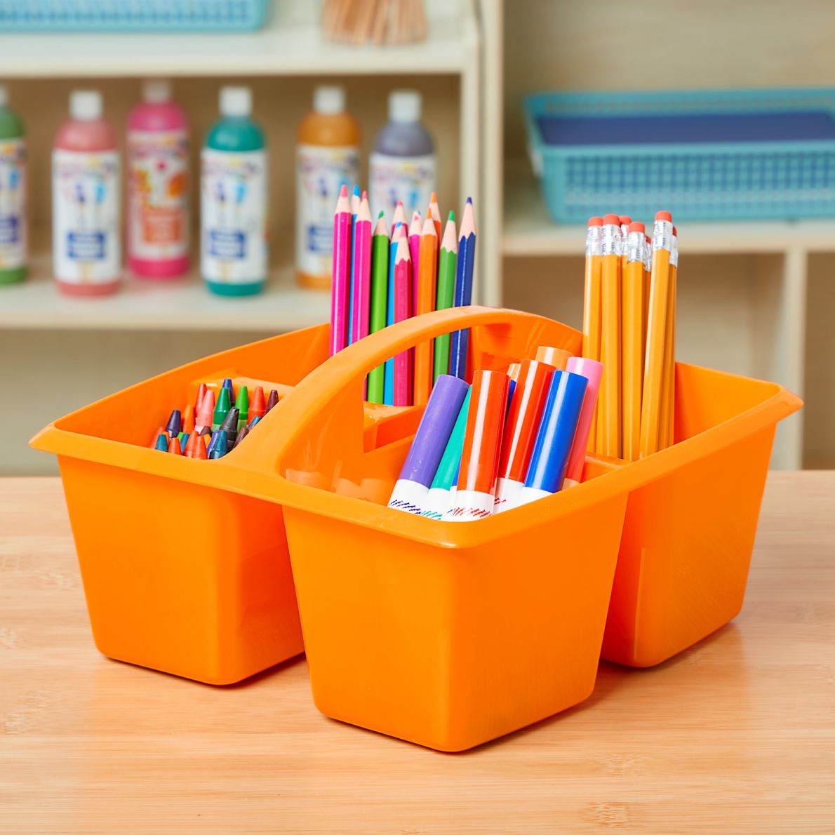 Really Good Stuff® Four Equal Compartment Caddies Set Of 4