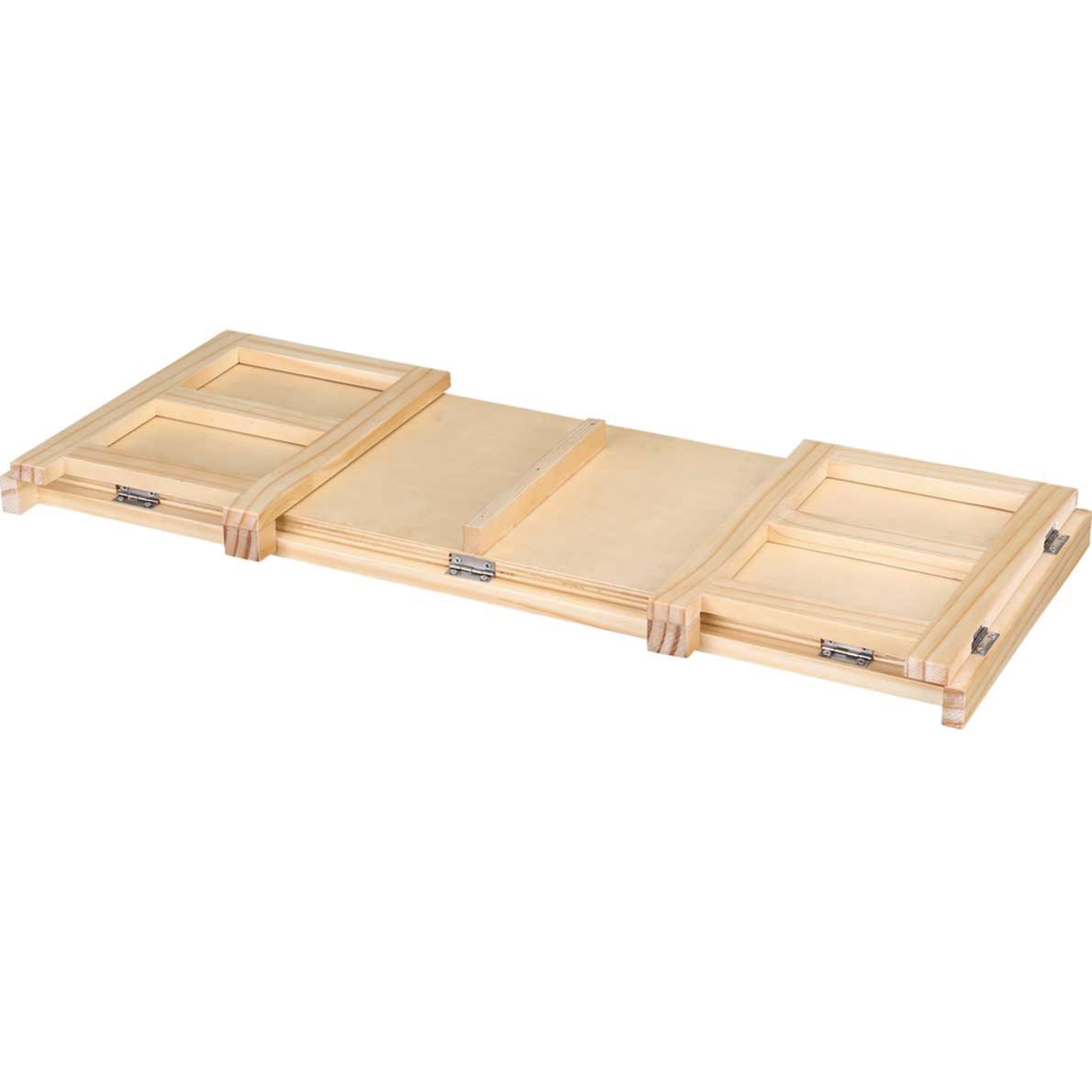 Folding Book Rack Oak