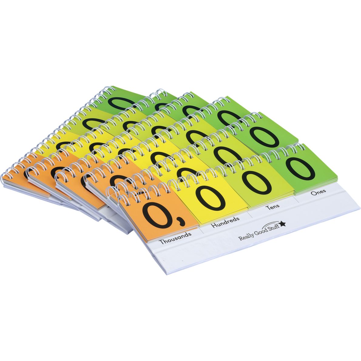 Mini Primary Place Value Flip Charts Set of 6