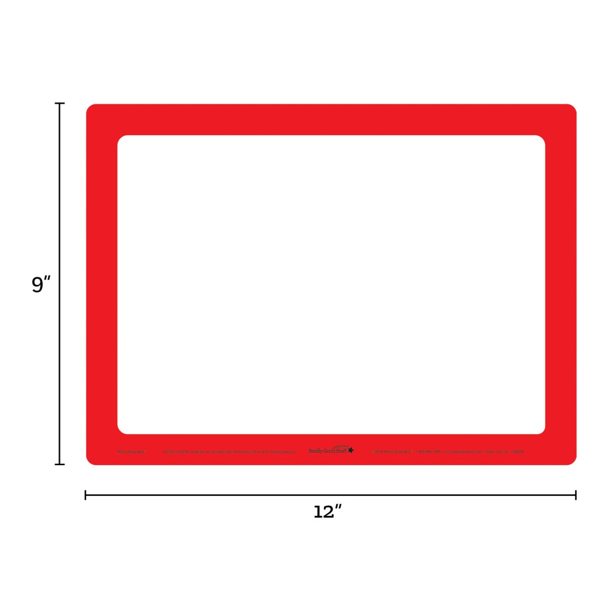 Dry Erase Boards – Set Of 6 – 6 Colors product image 3