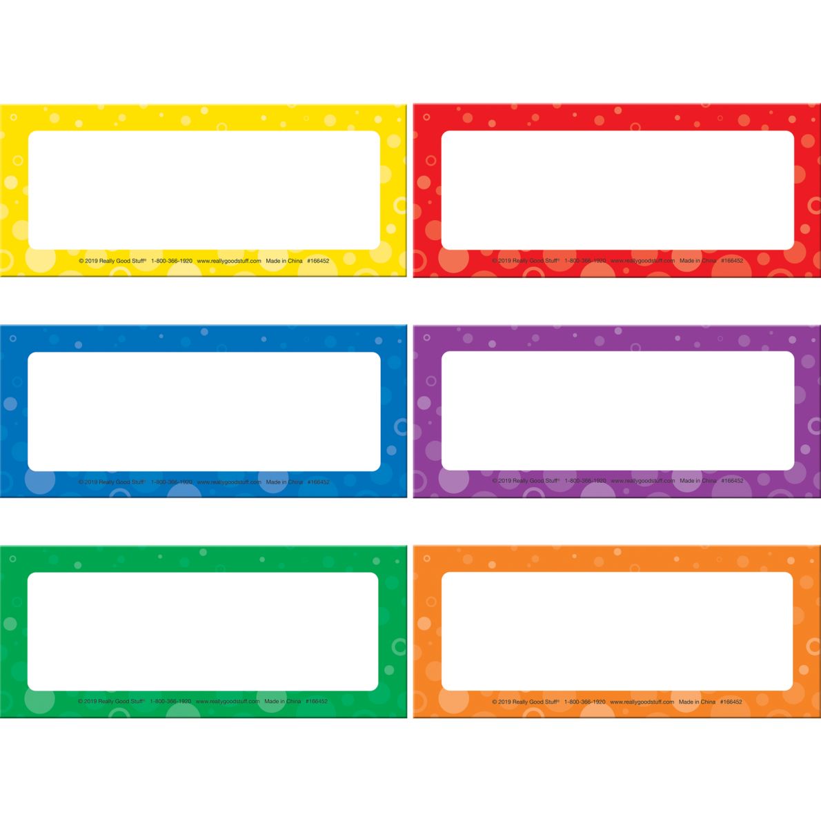 Classroom Label Magnets – Fizz! - 12 magnets