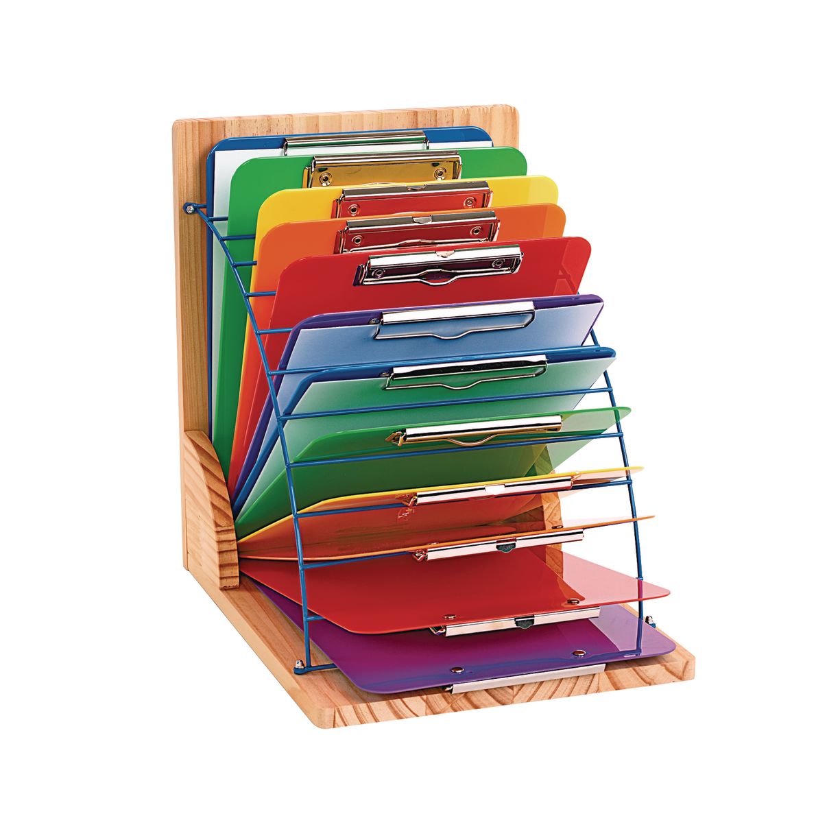Clipboard Stand With 12 Grouping Clipboards 1 stand, 12 clipboards