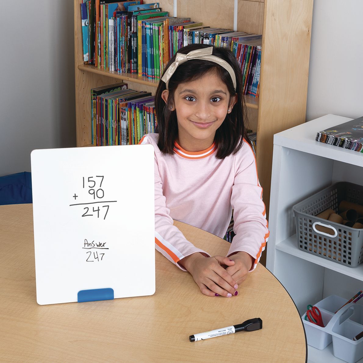 Slant And Stand Whiteboard Kit 6 stands, 6 boards