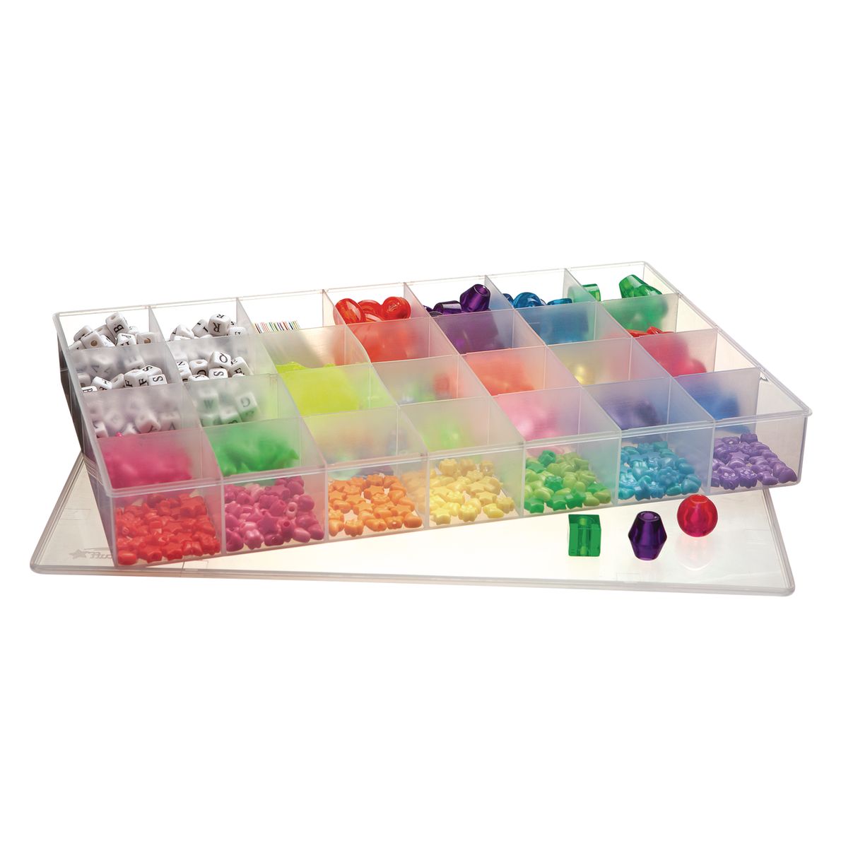28 Compartment Plastic Storage Case