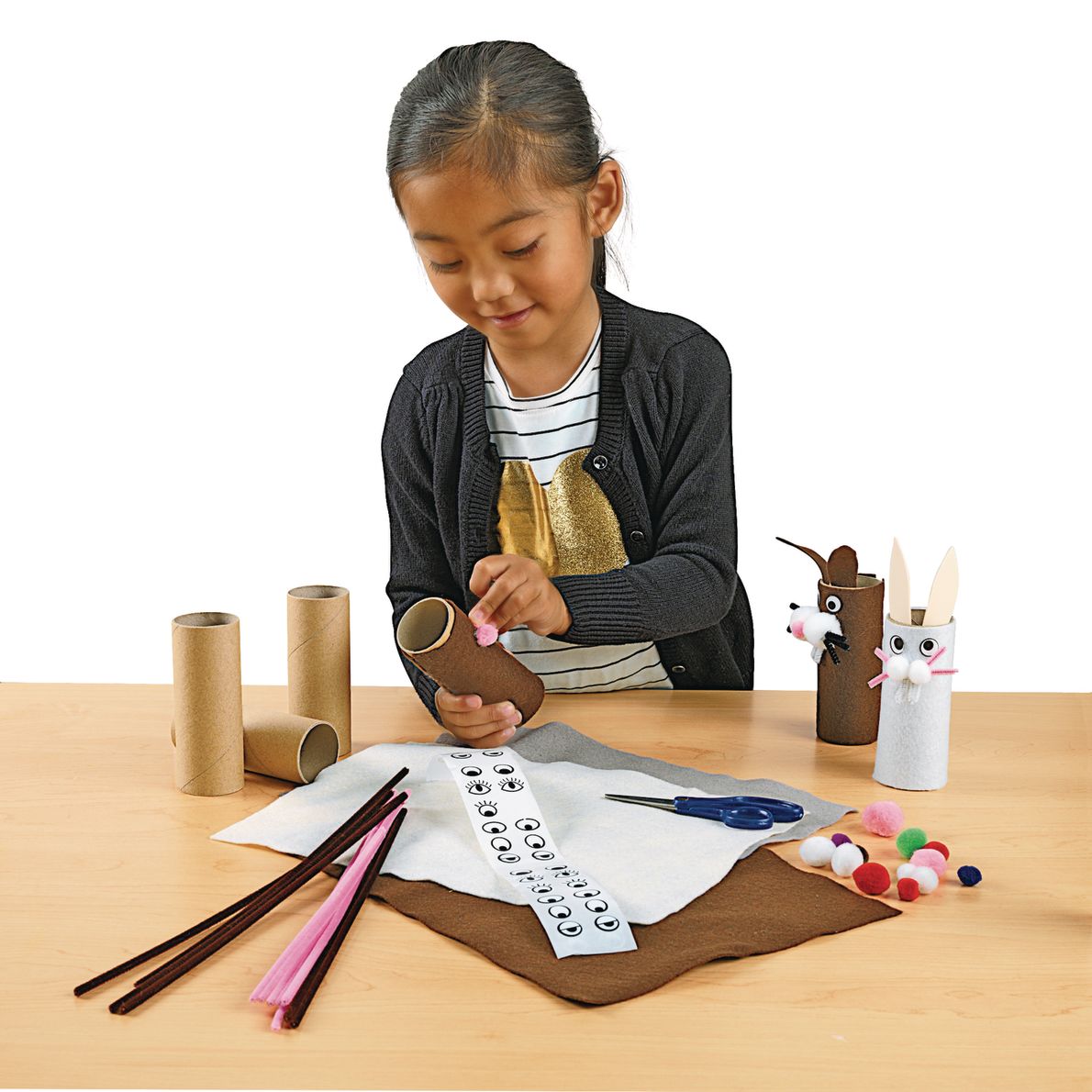 Colorations® Sturdy Recycled Craft Rolls – Set Of 24